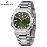 PAGANI DESIGN 2026 New Watches mens Luxury Seagull ST6 Mechanical Mens Automatic Watches AR Sapphire Stainless Steel Waterproof