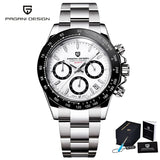 PAGANI DESIGN 2026 New Men Watches Luxury AR Sapphire crystal Quartz Watch Men Waterproof Sport Chronograph Automatic Date Watch
