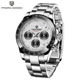 PAGANI DESIGN 2026 New Men Watches Luxury AR Sapphire crystal Quartz Watch Men Waterproof Sport Chronograph Automatic Date Watch