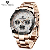 PAGANI DESIGN 2026 New Men Watches Luxury AR Sapphire crystal Quartz Watch Men Waterproof Sport Chronograph Automatic Date Watch