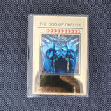 Yugioh Golden Metal Cards Yu-Gi-Oh Alloy Collection Card Blue Eyes Dark Magicial Obelisk Slifer Ra Kids Christmas Birthday Gift
