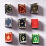 3pcs 1:12 Scale Miniatures Dollhouse European Classical Mini Books Notebook Pretend Play Decoration Accessories Toy