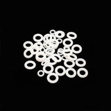 WD CS 3.1mm 3.5mm OD 10mm - 78mm Silicone Rubber O-RING VMQ Sealing Rings Repair Skeleton Oil Seal Gasket O Ring Washer