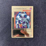 Yugioh Golden Metal Cards Yu-Gi-Oh Alloy Collection Card Blue Eyes Dark Magicial Obelisk Slifer Ra Kids Christmas Birthday Gift