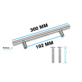MAIKAK Modern Stainless Steel Kitchen Door Cabinet T Bar Handle Pull Knob Cabinet Knobs Furniture Handle Cupboard Drawer Handle