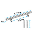 MAIKAK Modern Stainless Steel Kitchen Door Cabinet T Bar Handle Pull Knob Cabinet Knobs Furniture Handle Cupboard Drawer Handle