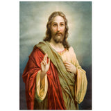 Jesus Saves Canvas Painting Christian Posters and Prints Religion Canvas Wall Art Pictures for Modern Living Room Home Decor