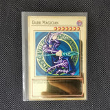 Yugioh Golden Metal Cards Yu-Gi-Oh Alloy Collection Card Blue Eyes Dark Magicial Obelisk Slifer Ra Kids Christmas Birthday Gift