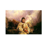 Jesus Saves Canvas Painting Christian Posters and Prints Religion Canvas Wall Art Pictures for Modern Living Room Home Decor