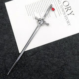Hairpin Ruby Pendant Vintage Hair Sticks Chinese Ancient Style Hairpin Hairpin Headwear Hanfu Hairpin Chopstick Headdress
