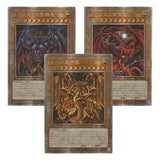 Yu-Gi-Oh! Collection DIY Proxy Cards ink and wash Egyptian God Slifer the Sky Dragon Obelisk the Tormentor Winged Dragon of Ra