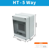 OMCH HT-3/5/8/12/18/24 Waterproof Distribution Box Junction Box Outdoor Rainproof Open Type Strong Electricity Distribution Box