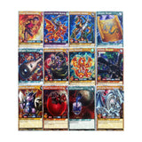 RUSH DUEL DIY 72Pcs New YU GI OH Cards Classical Duel Monster Collection Red Blue eyes yugioh shiny Holographic Cards in Englis