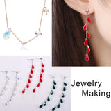 (1 Piece) 6000 Classic Drop Pendant Crystal from Austria Loose Beads Rhinestone Earrings DIY Jewelry Making Home Decoration