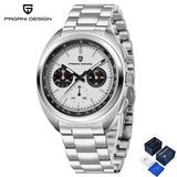 2026 New PAGANI DESIGN Panda Mens Watches Top Luxury Chronograph Quartz Watch For Men AR Sapphire Waterproof Luminous Clock Gift