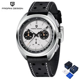 2026 New PAGANI DESIGN Panda Mens Watches Top Luxury Chronograph Quartz Watch For Men AR Sapphire Waterproof Luminous Clock Gift
