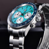2025 New RollsTimi Men's Watches Luxury Quartz Wristwatches VK63 Chronograph Watch For Men AR Sapphire Ceramic Bezel Waterproof
