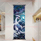 Pokémon Anime Elf Dragonite Gengar Pikachu Charizard Kyogre Rayquaza HD Poster Scroll Painting Art Hanging Painting Holiday Gift