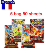 %42pcs Pokemon Cards TAKARA TOMY Battle Toys Lost Origin Pokemons Box with Pikachu Anime Bank Pokemon Game Cards  for Childre