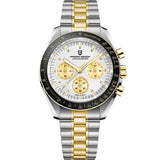 PAGANI DESIGN 2026 New Moon Men's Watch Luxury Quartz Watch For Men Chronograph AR Sapphire Waterproof VK63 Men Clock Nylon belt