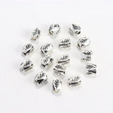 100pcs Mixed Tibetan Silver Gold Color Flower Leaf Metal Loose Spacer Bead For Jewelry Making Diy Bracelet Accessories Wholesale