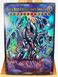 18pcse/set Blue Eyes Ultimate Dragon Yu Gi Oh English Toys Hobbies Hobby Collectibles Game Collection Anime Cards