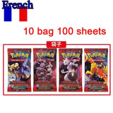 %42pcs Pokemon Cards TAKARA TOMY Battle Toys Lost Origin Pokemons Box with Pikachu Anime Bank Pokemon Game Cards  for Childre