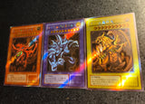 Anime Yu-Gi-Oh DIY ACG Premium Glitter Collectible Card Boy Games Toys Christmas Birthday Gifts Slifer the Sky Dragon Tormentor