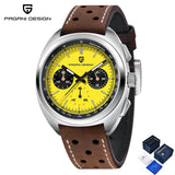 2026 New PAGANI DESIGN Panda Mens Watches Top Luxury Chronograph Quartz Watch For Men AR Sapphire Waterproof Luminous Clock Gift