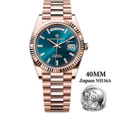 2026 New PAGANI DESIGN Rose Gold DD40 Luxury Automatic Watch Men Mechanical Wrist Watches Men Japan NH36A AR Sapphire crystal