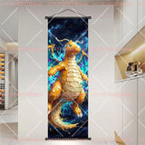 Pokémon Anime Elf Dragonite Gengar Pikachu Charizard Kyogre Rayquaza HD Poster Scroll Painting Art Hanging Painting Holiday Gift