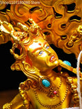 23cm Copper gilding Kaque Buddha Mother Naluo Dakini statue Tibet  Naro Kachod Vajrayogini sculpture