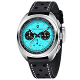 PAGANI DESIGN Men's Watches Retro Panda Dial Quartz Watch Men Japan VK63 Chronograph Sapphire glass Wrist Watch Men 2024 New