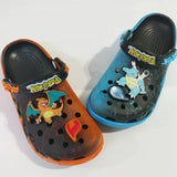 2026 In Stock New Pokemon Charmander Two Tone Cool Slippers Kawaii Anime Home Beach Shoes Pool Anti Slip Summer Slippers