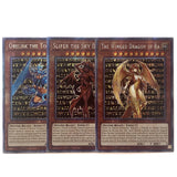 Yu-Gi-Oh! Collection DIY Proxy Cards ink and wash Egyptian God Slifer the Sky Dragon Obelisk the Tormentor Winged Dragon of Ra