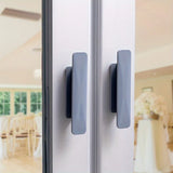 2-piece Self-adhesive Window and Cabinet Handles Suitable for Glass, Tile, and Wooden Surfaces Drawer Handles Door Handles
