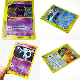 PKM Expedition(E1) Series Foil Proxy Game Cards Gengar Charizard Mewtwo Dragonite Mew Blastoise Tyranitar Feraligatr Pichu Cards