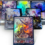 TDM DEF PSPL FDN J25 FOIL6-02 Tcg proxy magic cards Ugin, Eye of the Storms Elspeth, Storm Slayer Radiant Lotus gather