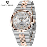 PAGANI DESIGN 3D Rhombus Dial Luxury Automatic Watch For Men Business Mechanical Wrist Watch AR Sapphire crystal Clock 2025 New