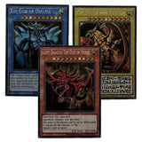 Yu-Gi-Oh! Collection DIY Proxy Cards Egyptian  Fusion God Slifer the Sky Dragon Obelisk the Tormentor The Winged Dragon of Ra