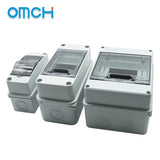 OMCH HT-3/5/8/12/18/24 Waterproof Distribution Box Junction Box Outdoor Rainproof Open Type Strong Electricity Distribution Box