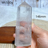 Natural Crystal Clear Quartz Rainbow Big Tower Healing High Quality Reiki Mineral Energy Ore Home Decorations Room Decor Gift