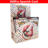90-360Pcs English French Spanish Carta Karten Pokemon Cards Sun Moon Evolutions Booster Box Collectible Tradiner Card  for child