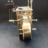 Mechanical Desk Clock Movement Accessories DIY 31 Days Wheelbase 7.2cm Table Clocks Parts Industrial Living Room Bedroom
