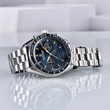 New PAGANI DESIGN Moon Men Watch Retro Luxury Quartz Watches For Men Stainless steel Sport waterproof Chronograph Man+With BOX