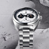 PAGANI DESIGN 2025 New Panda Dial Men Watches Luxury Quartz Watch For Men Japan VK63 Sport Chronograph Sapphire glass Wristwatch