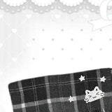 Y2k Aesthetic Vintage Cat Embroidery Kawaii Women Neckerchief Japanese Plaid Cute Cat Scarves 2026 Winter Harajuku Scarf Femme