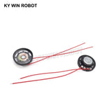 2pcs/lot New Ultra-thin Toy-car horn 16 ohms 0.25 watt 0.25W 16R speaker Diameter 27MM 2.7CM With Wire