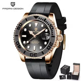 PAGANI DESIGN V2 Japan movement Luxury Men Mechanical Watch 40MM Ceramic bezel AR Coated Sapphire Glass Automatic Watch For Men