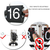 Modern Automatic Page Turning Flip Clock Digital Table Clock for Home Office Decor Technological Sense Page Flipper